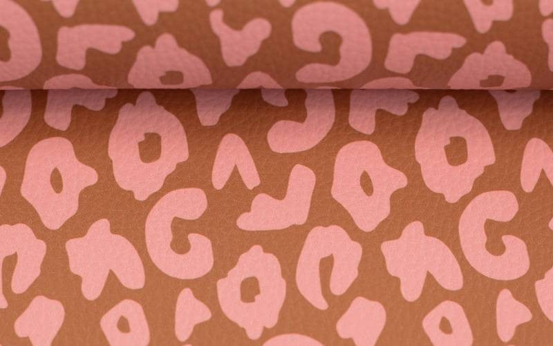 Leo Pink Faux Leather
