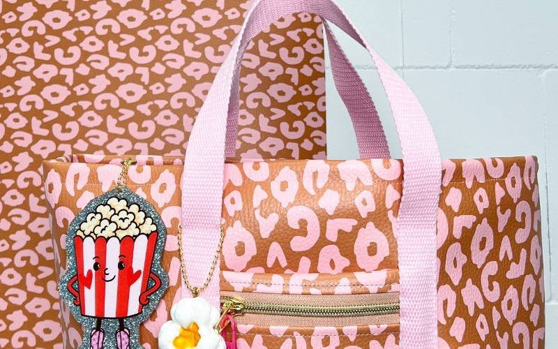Leo Pink Faux Leather