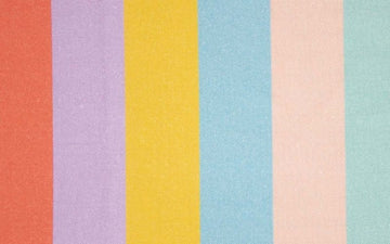 Canvas Print Pastel Stripe