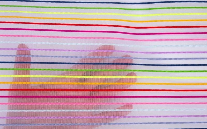 Mesh Multicolor Translucido