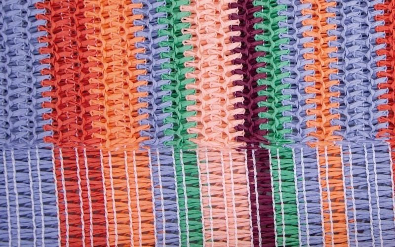Tejido Papel Rafia Multicolor