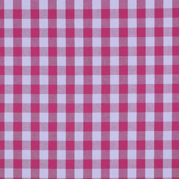 Algodón Cuadro Vichy Fucsia Malva