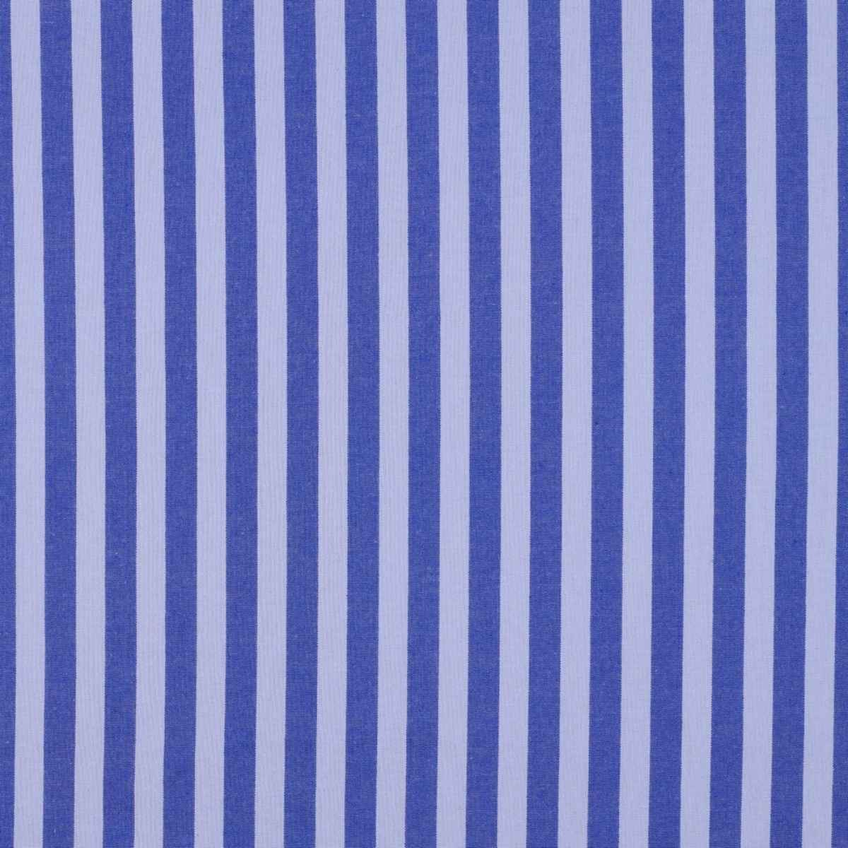 Algodón Rayas Azul