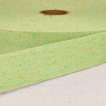 Cinta Jaspeada Verde Pastel