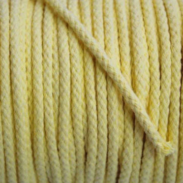 Cordón Poliéster 4mm Amarillo Nature