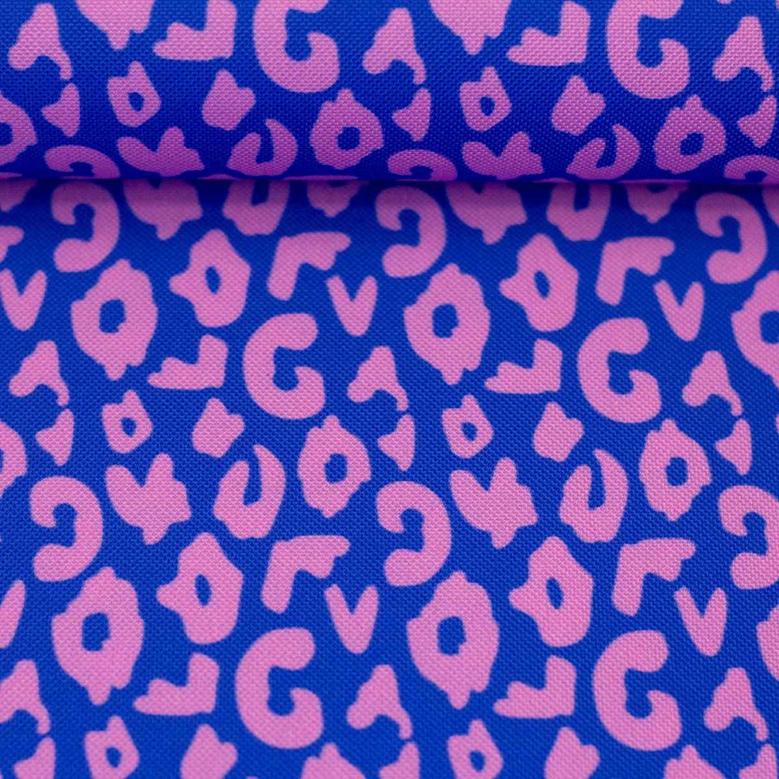 Tela impermeable Colourful Animal Azul