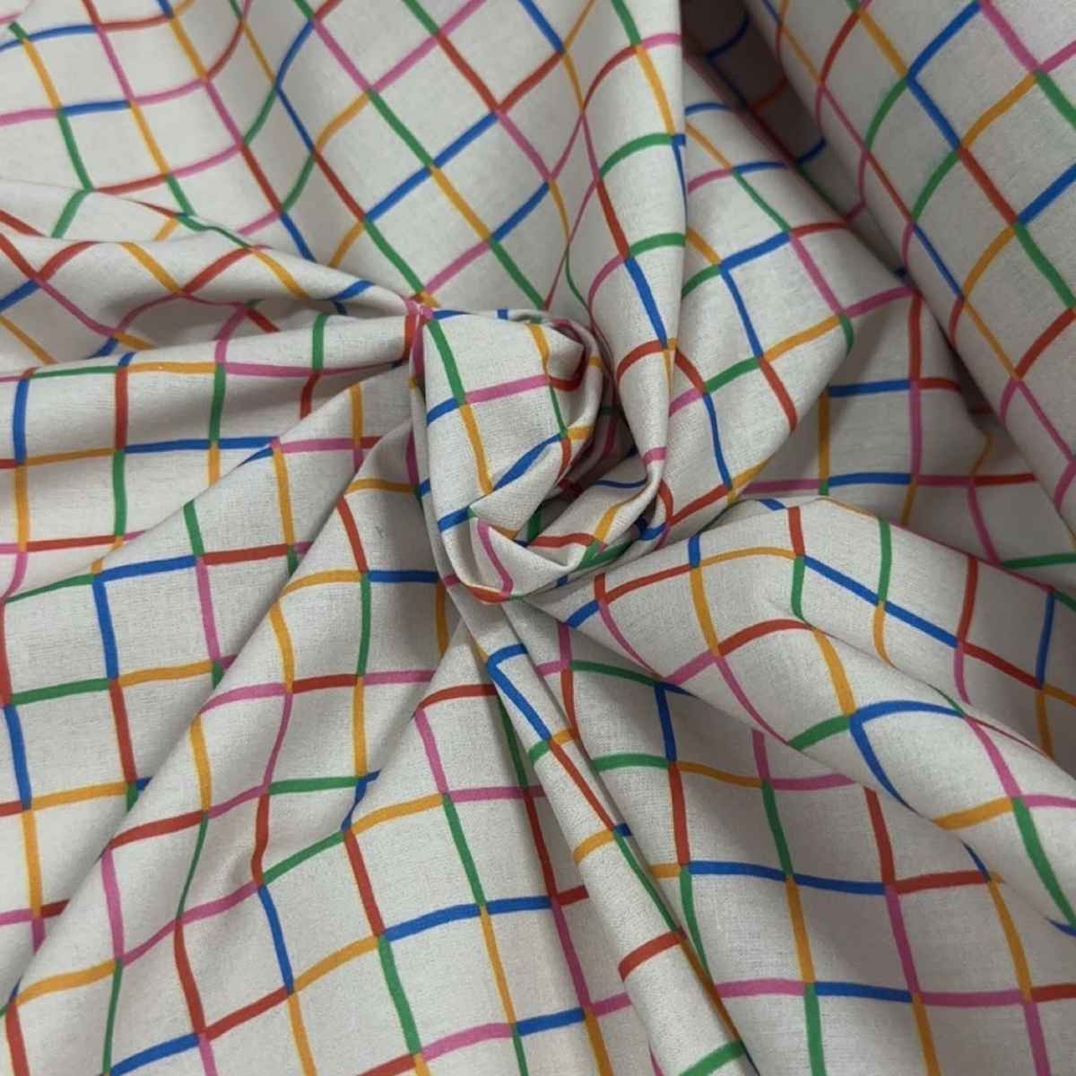 Black Cotton Florecita Poplin