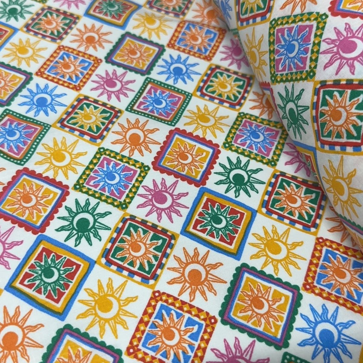 Luka Turquoise Cotton Poplin