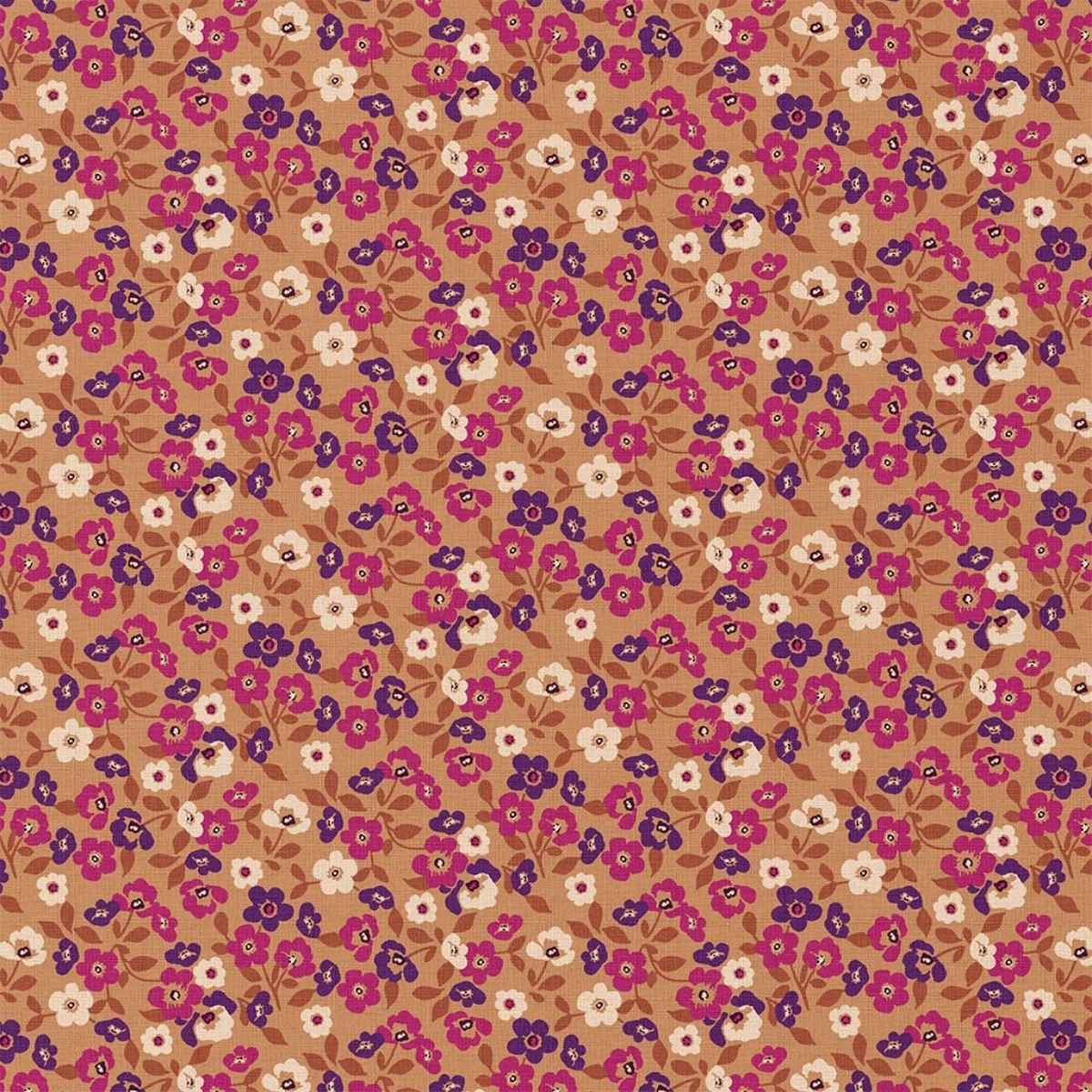 Popelín Algodón Thalie Violeta
