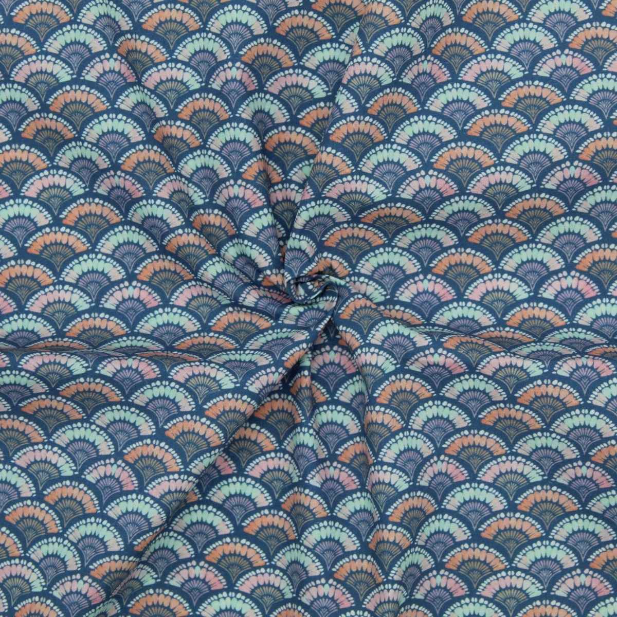 Black Cotton Florecita Poplin