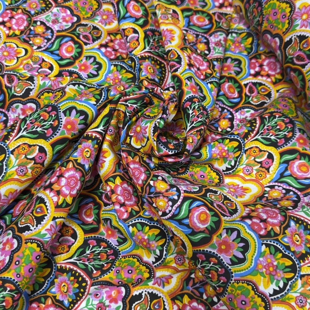 Luka Turquoise Cotton Poplin
