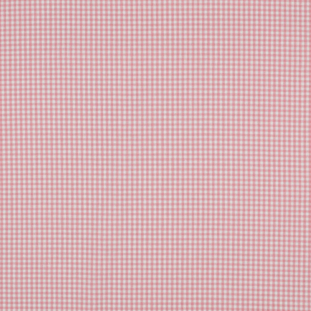 Popelín Algodón Vichy Rosa Viejo