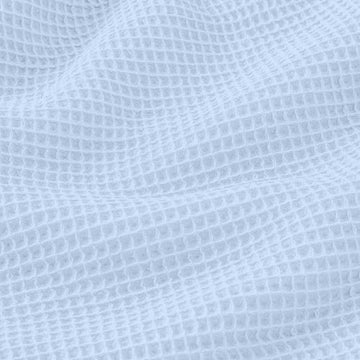 Tela Waffle Azul Bebe