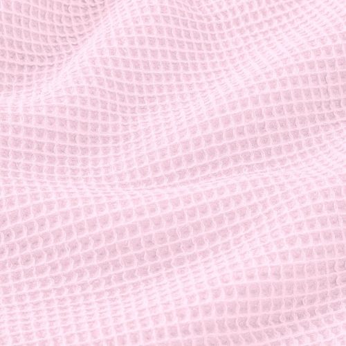 Tela Waffle Rosa Bebe
