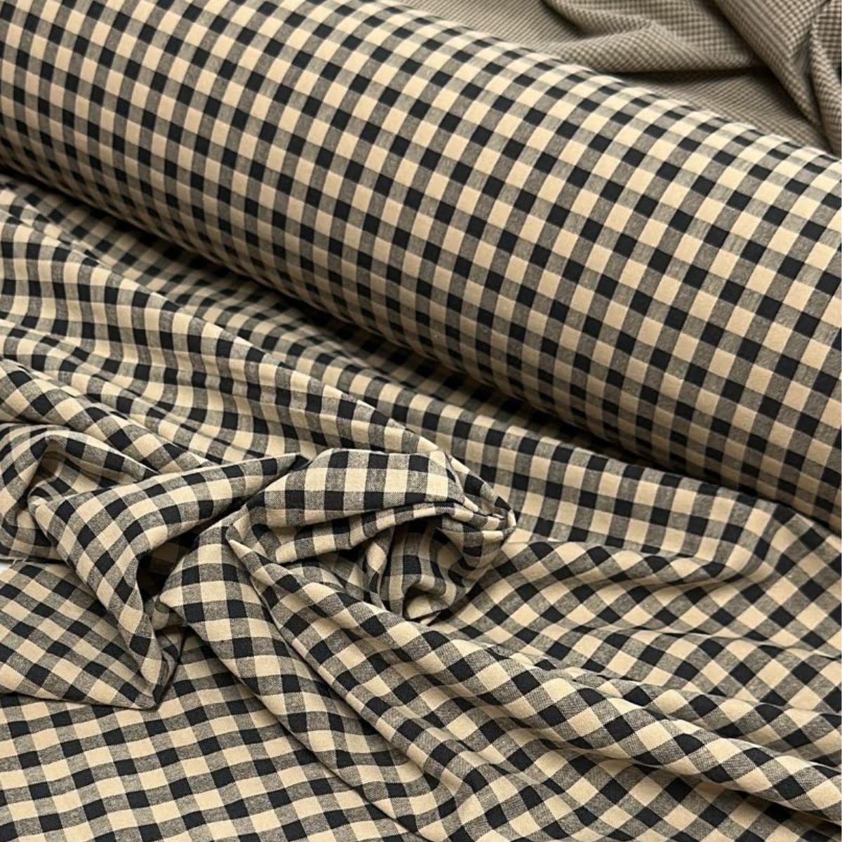 Vichy Seersucker Bicolor Duck Blue